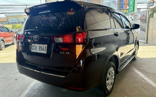 2024 TOYOTA INNOVA XE DIESEL A/T.