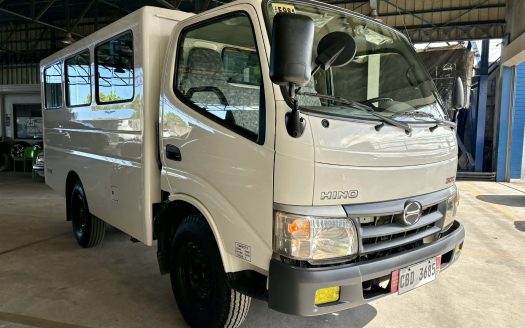 2022 HINO 300 SERIES UTILITY TRUCK M/T.