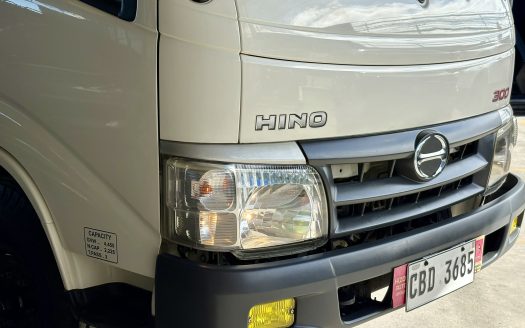 2022 HINO 300 SERIES UTILITY TRUCK M/T.
