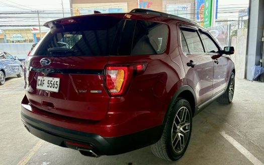 2017 FORD EXPLORER SPORT V6 AWD A/T.